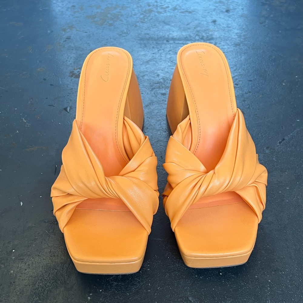 Sam Edelman Circus Orange heels